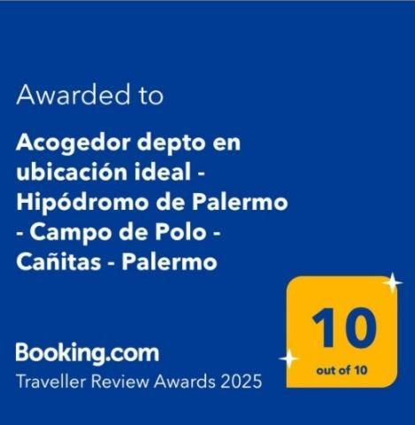 Acogedor Depto En Ubicacion Ideal - Hipodromo De Palermo - Campo De Polo - Canitas - Palermo Apartamento *